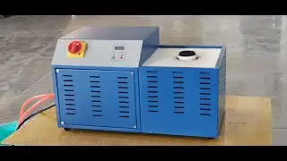 3KG gold melting furnace testing video, how to melting gold or copper mini furnace ?
