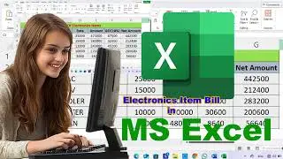 Ms excel bill create