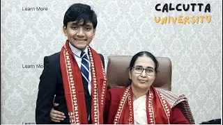 Speech by Dr. Santa Datta | Vice Chancellor | University of Calcutta