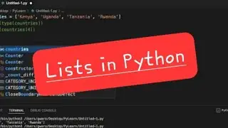 Lists in Python