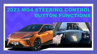2023 MG4 Steering Control Button Functions
