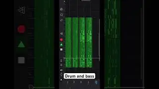 Trying out some new NCS style #drumandbass in #garageband&hellip; #ncs #dnb #beats #viral #fyp #shorts