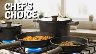 Astercook 19-Piece Titanium Non-Stick Cookware Set Review | Astercook Non Stick Pots and Pans Set