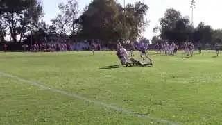Mikey Welsh TD catch 1 vs. Orange Jr. Pee Wee