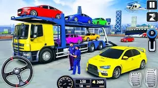 Truck Car Transport Trailer Game - Car Transport Truck Game 3D