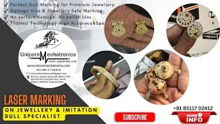 Dull Laser Marking Machine | Jewellery Laser Marking Machine | Imitation Dull Laser 