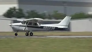 Cessna 172, N80238 touch & go at KPOC on 5/4/17