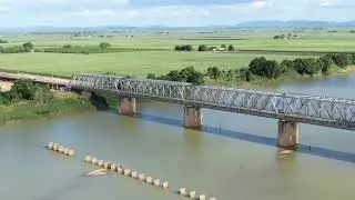 Burdekin River Bridge (Queensland, Australia) Drone Video