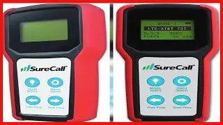SureCall Five-Band RF Signal Meter for 4G LTE, Cellular, PCS and AWS Cell Phone Signal Booster