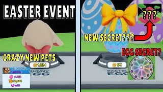 I GOT EVERY PET IN THE NEW EASTER EVENT IN ROBLOX BUBBLE GUM SIMULATOR INFINITY | BGSI