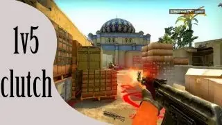 [CS:GO] Kuronewbies 1v5 ak47 Noobie Clutch