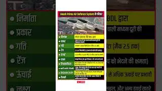 Akash Prime Air Defence System Features #airdefense #drdo #bdl #defense #indianarmy #shorts