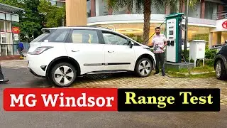 MG Windsor Range Test marathi car news