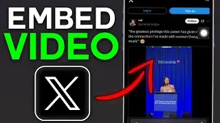 How to Embed Video on X / Twitter in 2025
