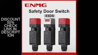 ENMG IP67 10A 1NC/NO 2NC 2NC/1NO 3NC Safety Door Switch -30&deg;-70&deg; ESDS-D11 Replacement for Omron D4NS