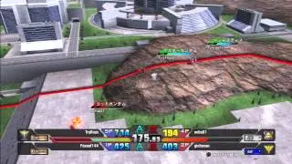 『Gundam Extreme Vs』【PS3】- [Tryflozn & Foxael144 VS ocha01 & gichosan]