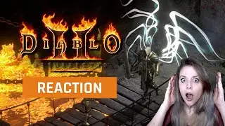 My reaction to the Diablo 2 Resurrected Official Reveal Trailer | GAMEDAME REACTS