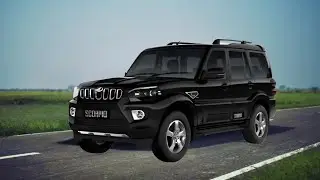 Scorpio S11 11 driving game 🥰🛣️ on highway. Classic scorpio smooth driving 🥰🥳