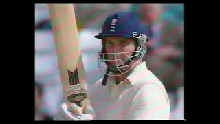 ENGLAND v INDIA 3rd TEST MATCH DAY 4 TRENT BRIDGE JULY 8 1996 MARK EALHAM MIN PATEL SOURAV GANGULY