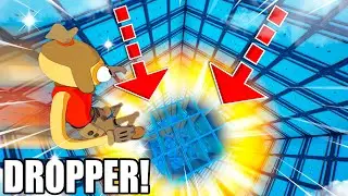 The WEIRDEST Dropper Map I've ever Seen.... (Fortnite Creative Mode)