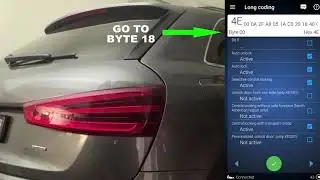 Rear DRL Audi Q3 8U (Scandinavian DRL) OBDEleven Pro