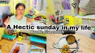 A hectic sunday in my life #study #bordexam 