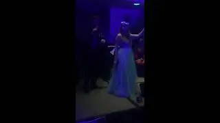 Mermania2017 Ball - Mertender Steve and Raina the Halifax Mermaid singing it up!