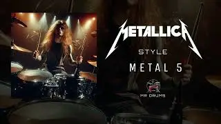 Metal Drum Track | Metallica Style | 145 BPM