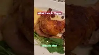 What I ate in #Vegas! #lasvegasfoodie #restaurants #food #shorts