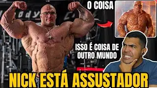 REAGINDO AO SHAPE ATUAL DO NICK WALKER ELE TA PARECENDO INTELIGENCIA ARTIFICIAL
