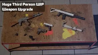 Huge Third Person WIP - Weapon Upgrade Table