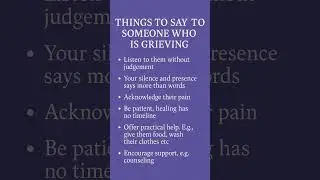 Grief topic explained