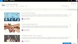 SharePoint news &ndash; newsletter digest email feature