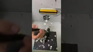 Silver toy nozzle vibration drop