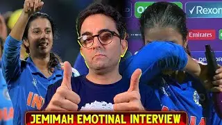 Emotional words from Jemimah Rodrigues after her sensational century against Australia! 🇮🇳❤️