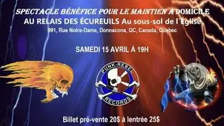 IRON MAIDEN et METALLICA HOMMAGE par IRONMIND et BLACKENED 15 avril 2023