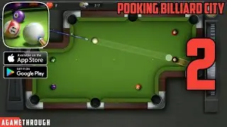 Pooking Billiards City Level 21 - 40 Gameplay Walkthrough (Android, ios)