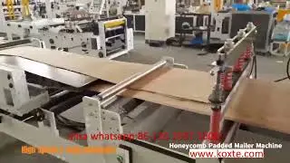 Made-in-China Bag Honeycomb Padded Paper Envelope Making Machine