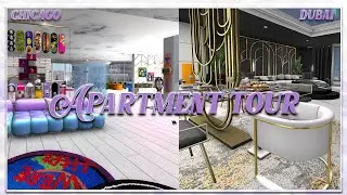 Second Life Vlog | Redecorate With Me | Tour Of My Dubai & Chicago Apartments