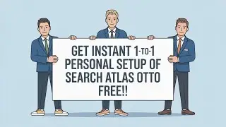 Search Atlas Otto SEO Personal account setup by expert instantly! Free of cost! Watch video!