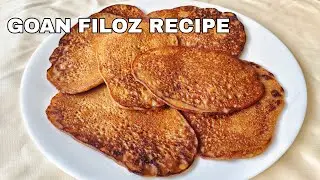 Goan FILOZ recipe | Goan Banana pancakes | Pancakes with coconut and Jaggery | Goan tea time snack