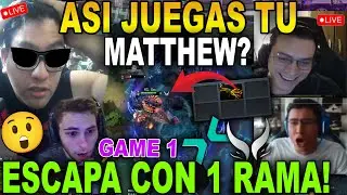 😮ASI JUEGAS TU GOTTO?😮 BENJAZ CHRIS Y MANDY LOQUEAN A MATTHEW Y LO COMPARAN CONTRA EL MEJOR 4 DEL TI