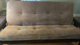 Kodiak Furniture Full Traditional Fabric Futon Mattress in Marmont Brown Mocha Review