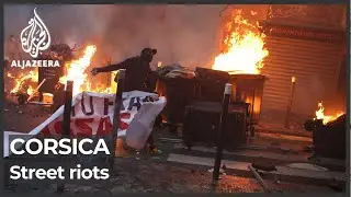 Riots shake France’s Corsica over assault on jailed nationalist