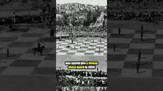 HUMAN CHESS MATCH During Soviet Union Era!