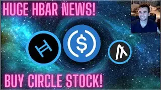 HBAR and USDC team up! BREAKING NEWS! Massive for Hedera Hashgraph Ecosystem and Circle Stock!