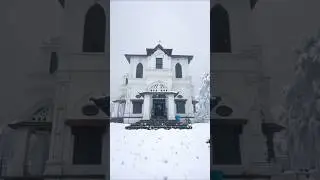 snowfall AI video #dharampur #viral #viral #shortvideo #shorts #trending