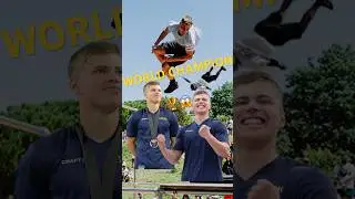 PARKOUR WORLD CHAMPION ELIS TORHALL AT WCPF #backflip #flip #parkour