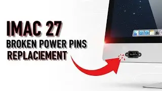 iMac 27‑Inch Mid‑2011 Broken Display Power Connector Pins Replacement