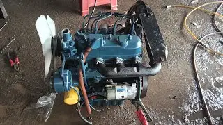Động cơ Kubota D1005 22ps tua 3600pr m&aacute;y mới 90% chắc lượng LH 0913.948.706.0913.719.579